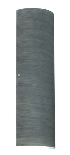 Torre 22 LED 7 inch Satin Nickel ADA Wall Sconce Wall Light in Titan Glass