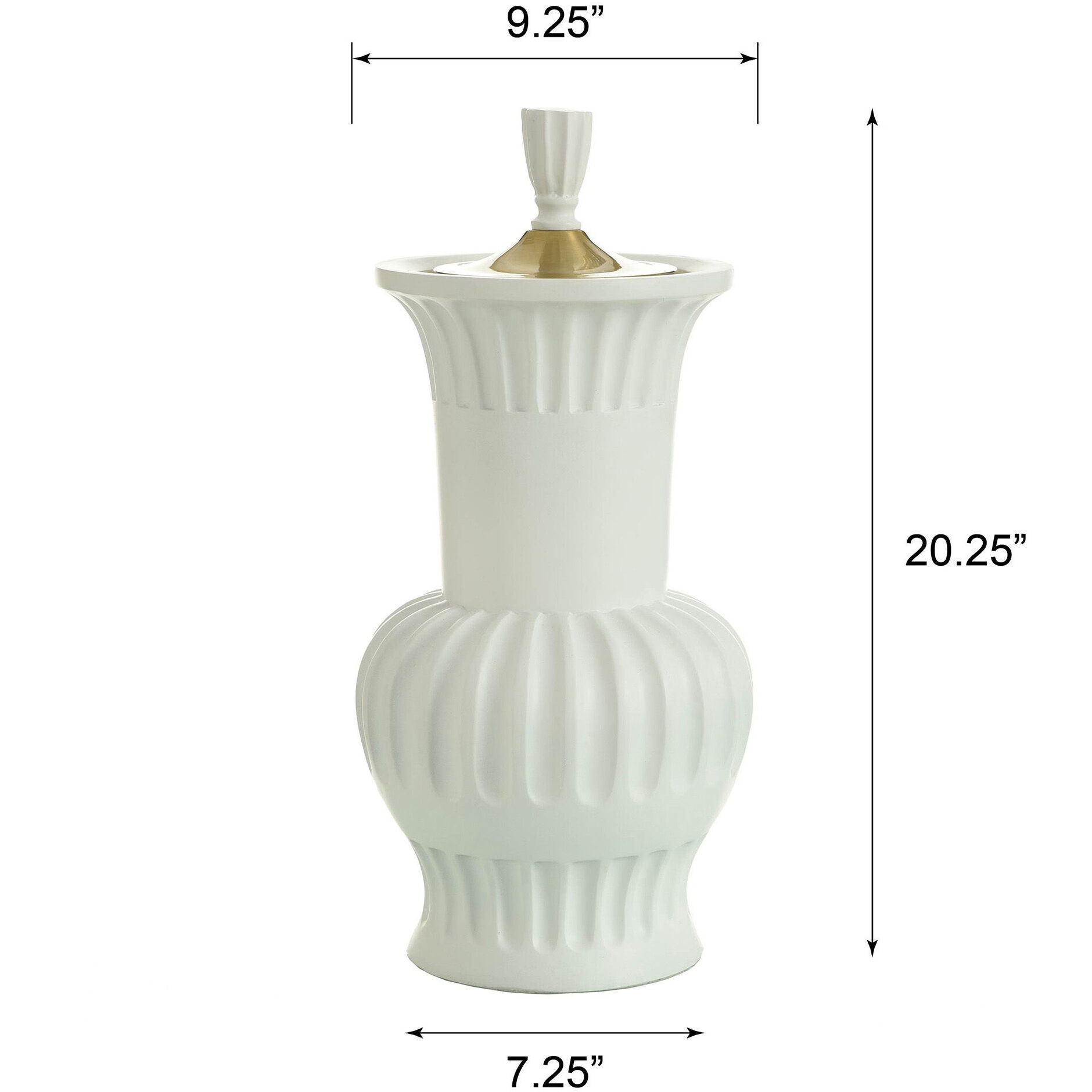 Dann Foley 20.25 X 9.25 inch Vase