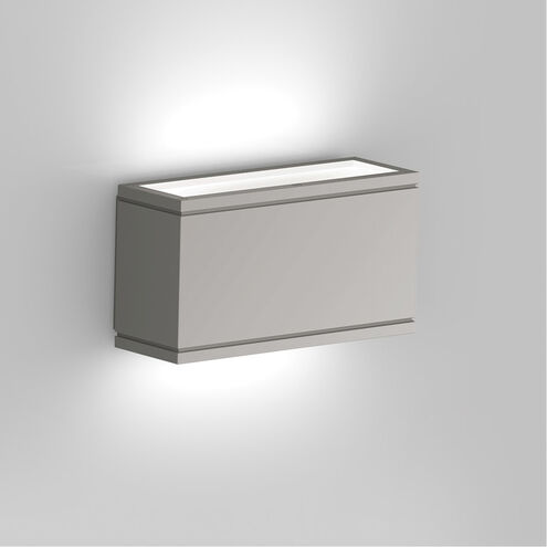 Rubix LED 4 inch Brushed Aluminum Outdoor Wall Light