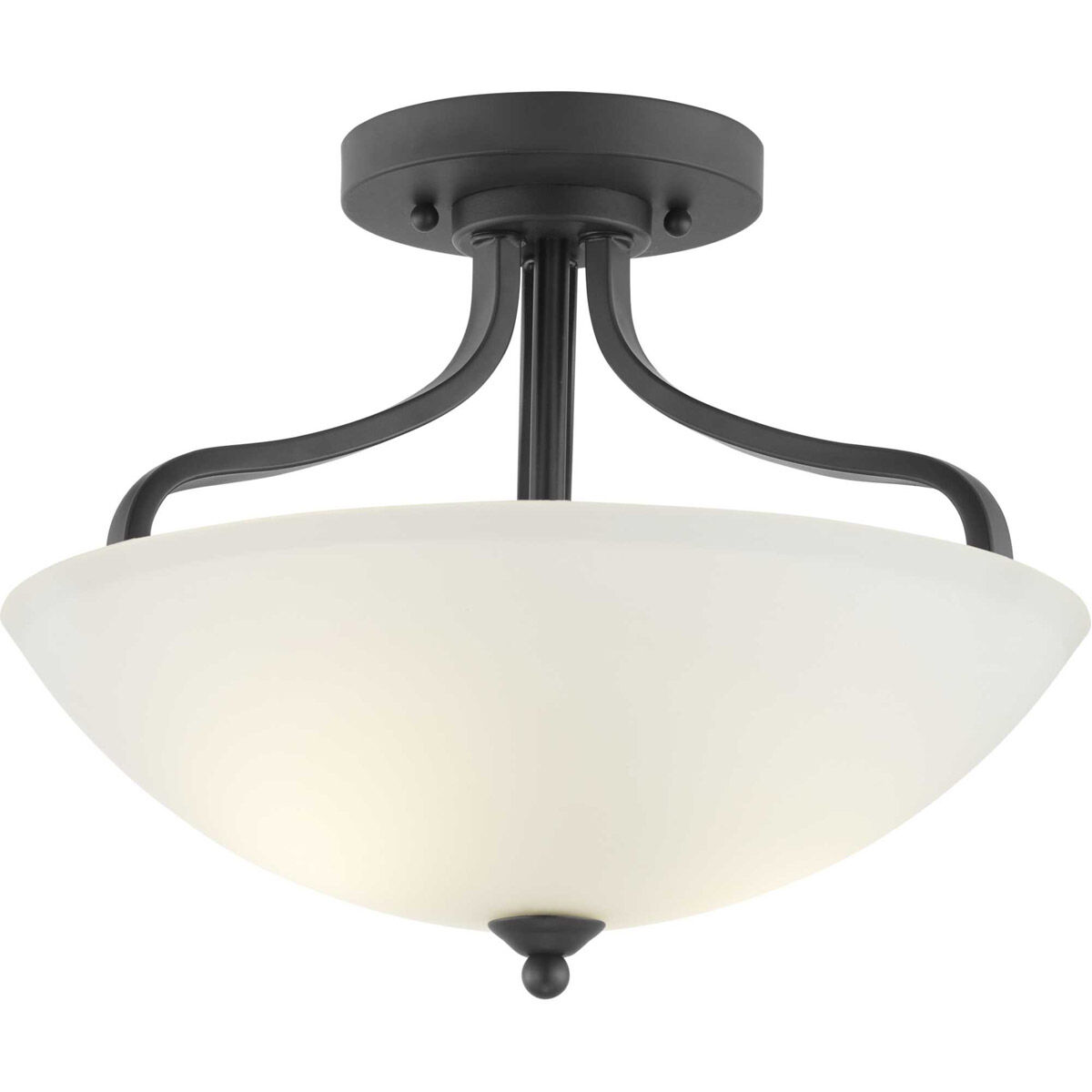 Laird 3 Light 15.63 inch Antique Bronze Semi-Flush Mount Convertible Ceiling Light