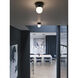 Lake LED 30 inch Painted Nickel Flush Mount Ceiling Light in Incandescent