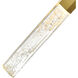 Greta LED 28 inch Brass Chandelier Ceiling Light