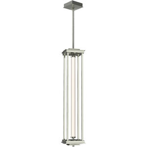 Athena LED 7.3 inch Sterling Pendant Lantern Ceiling Light, Large