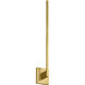 Sean Lavin Klee LED 3.4 inch Natural Brass ADA Wall Sconce Wall Light in LED 90 CRI 3000K 277V
