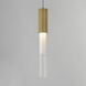Reeds LED 2.25 inch Gold Single Pendant Ceiling Light