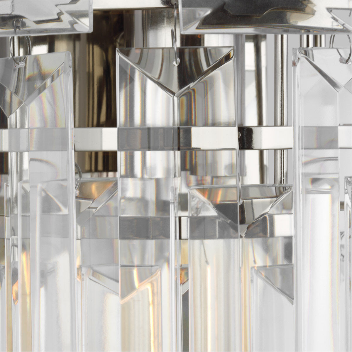 C&M by Chapman & Myers Arden 1 Light 10.13 inch Polished Nickel Sconce Wall Light