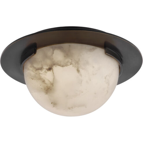 Kelly Wearstler Melange LED 6 inch Bronze Solitaire Flush Mount Ceiling Light