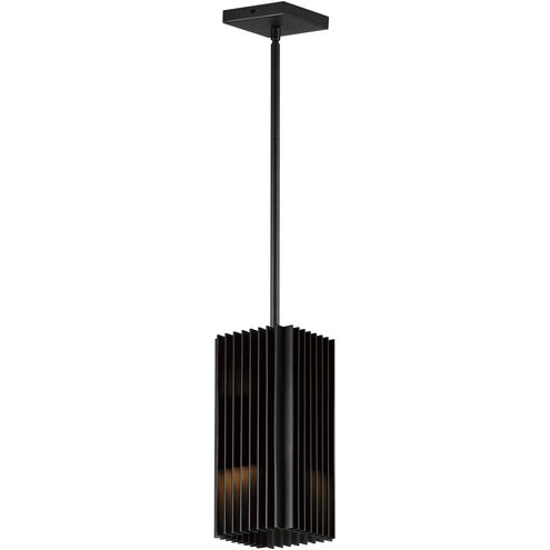 Rampart LED 5.5 inch Black Outdoor Pendant