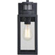 Lombard Textured Black Outdoor Motion Sensor