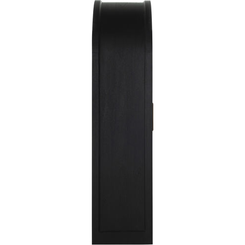 Elsa Antique Bronze / Brushed Black / Blonde Natural Cabinet