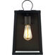 Marinus 1 Light 13.75 inch Black Outdoor Wall Lantern