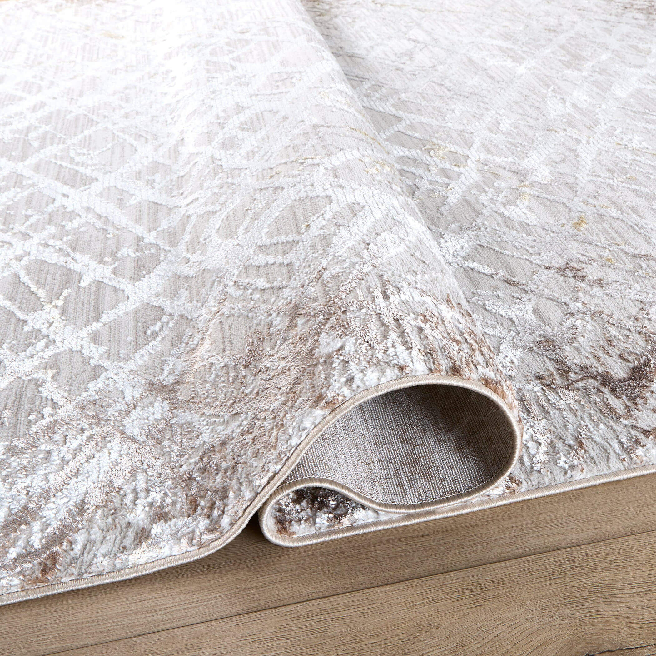 Baltea 130 X 94 inch Earth Tones Rug in 8 x 11