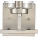 West End 3 Light 23 inch Brushed Nickel Vanity Light Wall Light