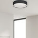 Corinne LED 15 inch Black Flush Mount Ceiling Light