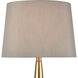 Bella 30 inch 150.00 watt Antique Brass Table Lamp Portable Light