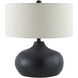 Carrizal 20 inch 150 watt Painted Accent Table Lamp Portable Light