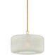 Beechurst 1 Light 16 inch Aged Brass Pendant Ceiling Light