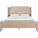 Camille Cerused White King Bed