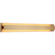 Matteo Lighting Baretta Wall Sconce Wall Light in Aged Gold Brass S11135AG - Open Box