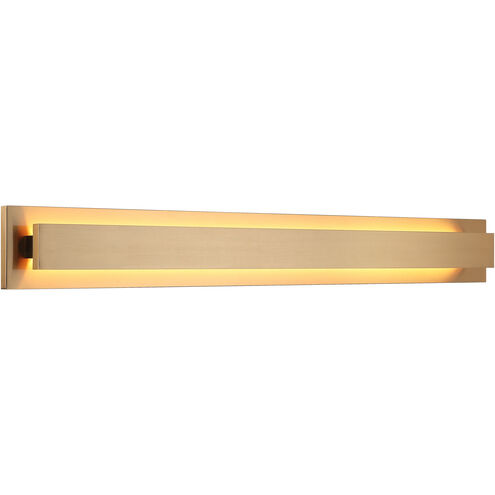 Baretta Wall Sconce Wall Light in Aged Gold Brass