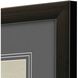 Waterside Collection Gray Framed Art