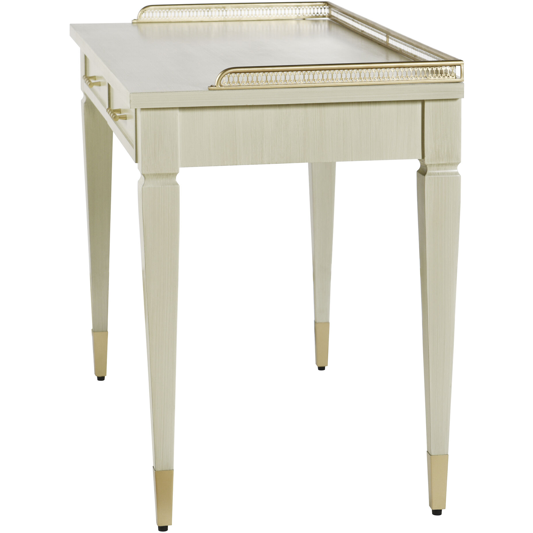 Delacourt 46.06 X 22.44 inch Gloss Linen Desk