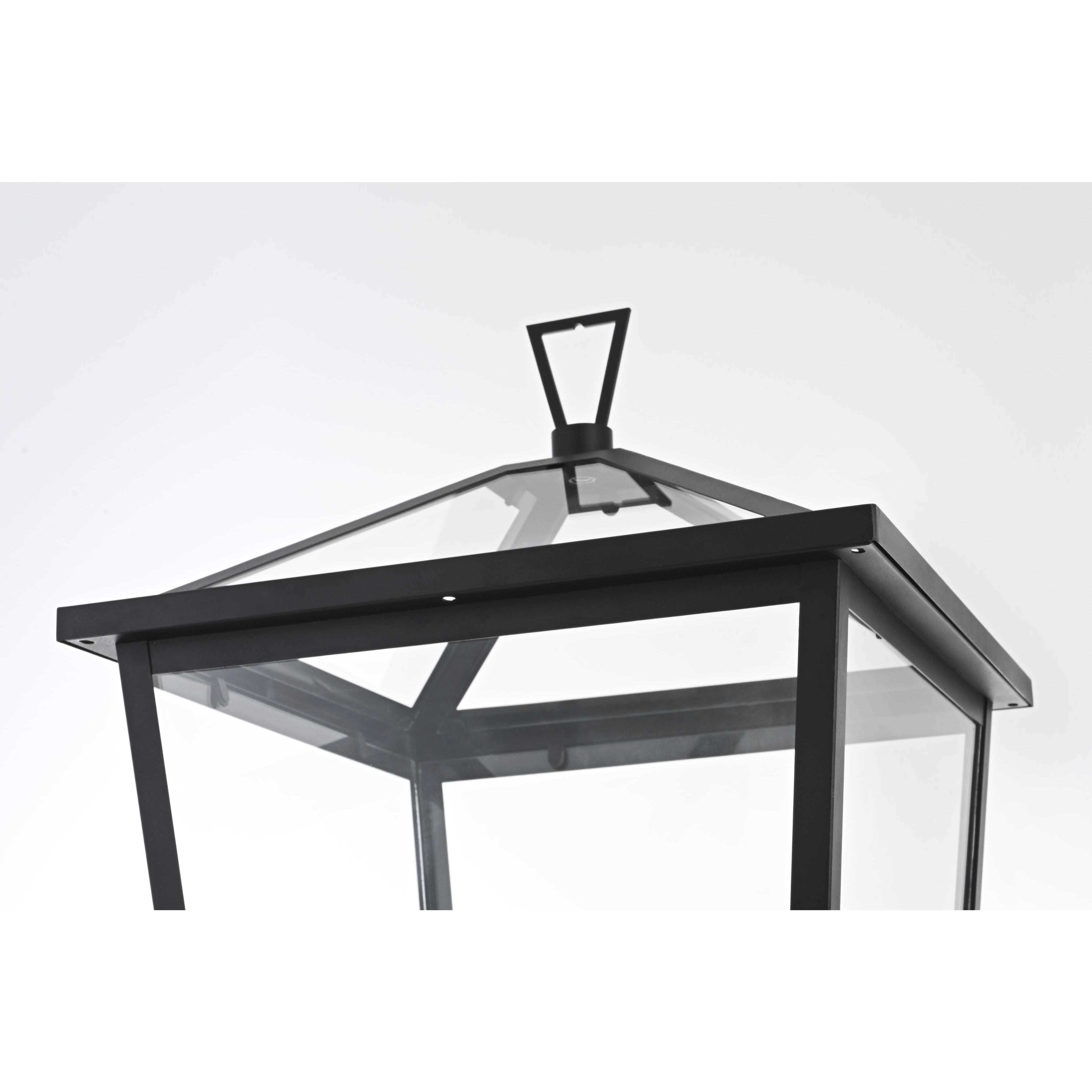 Oxford 3 Light 27.5 inch Black Outdoor Post Light