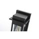 Dunton 1 Light 15 inch Black Outdoor Wall Sconce