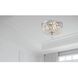 Everett 3 Light 12 inch Chrome Flush Ceiling Light