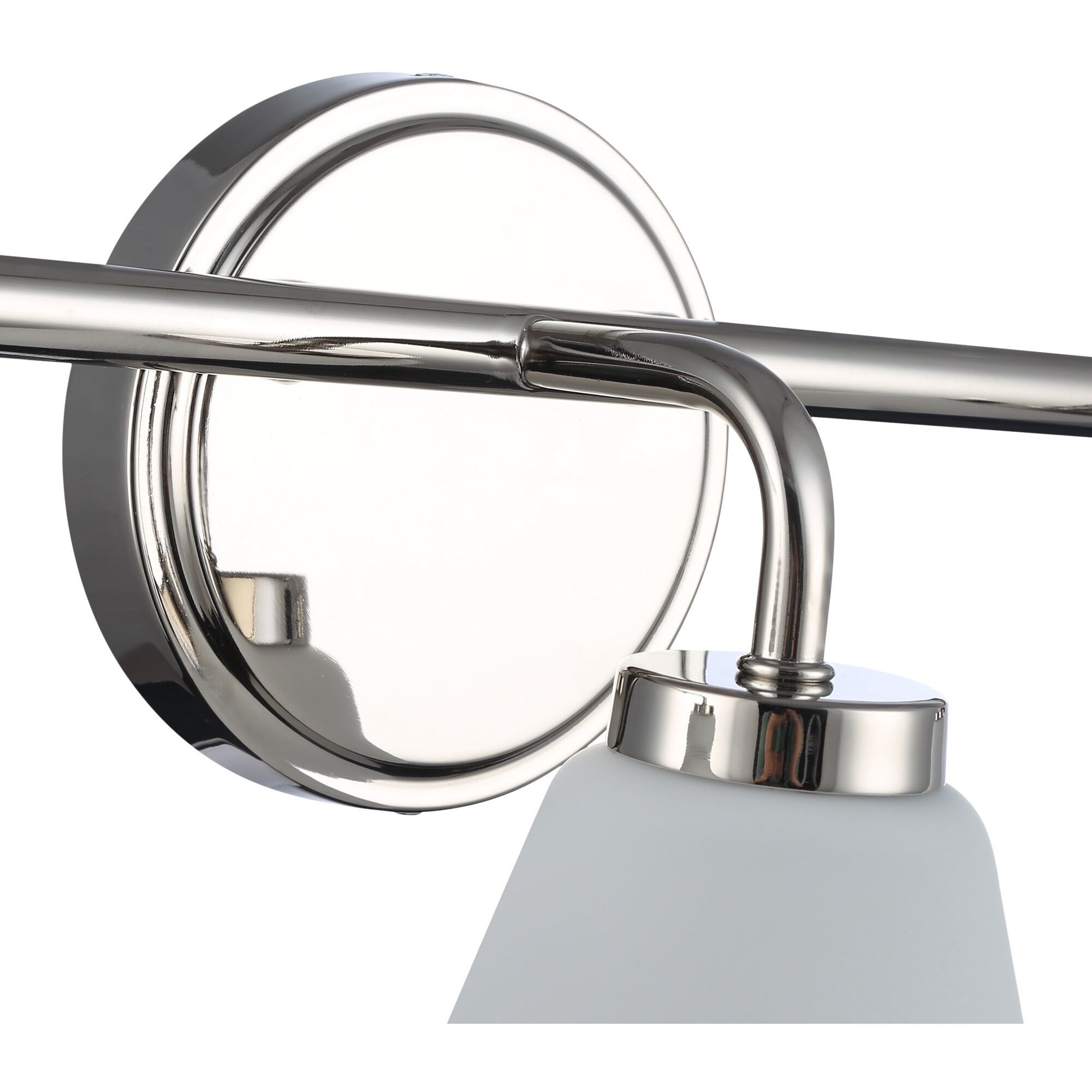Zoey 3 Light 22 inch Polished Nickel Bathroom Vanity Wall Light
