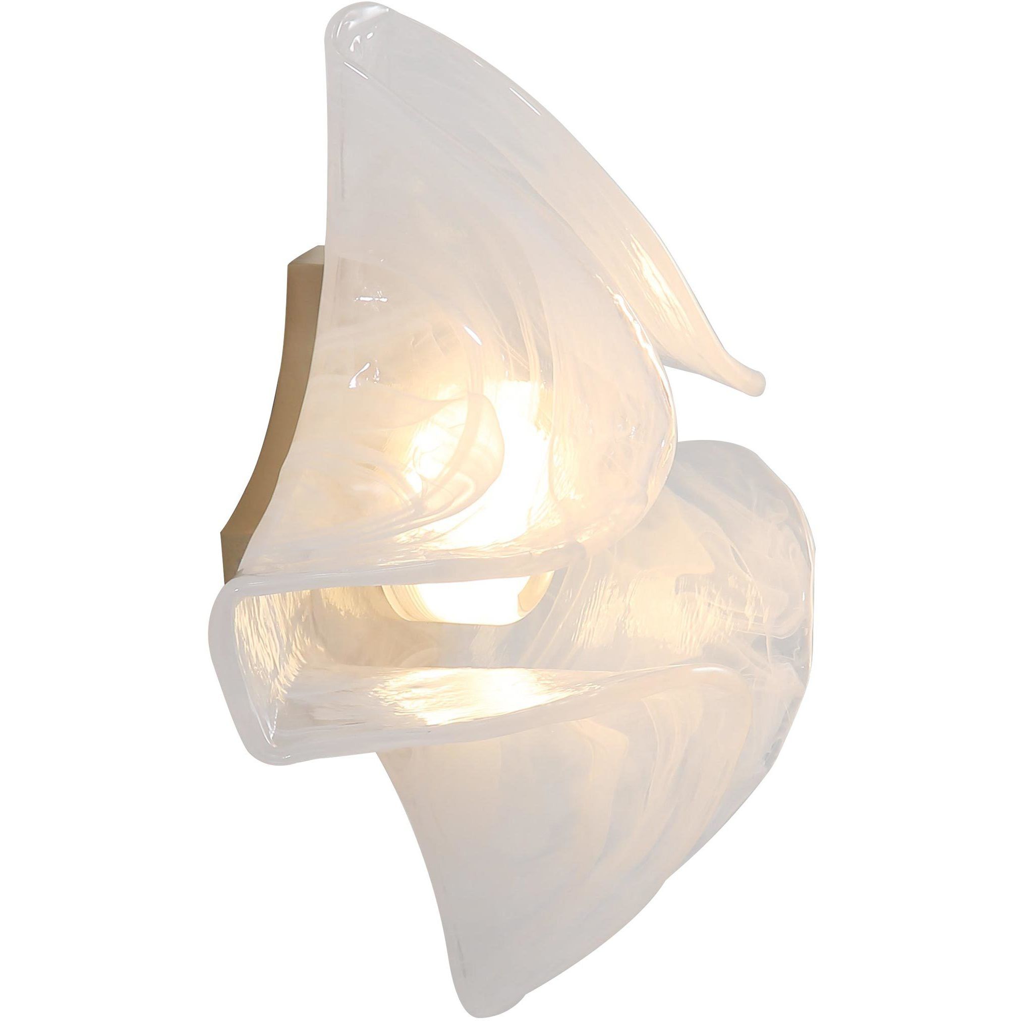 Glacier LED 13.75 inch Polished Nickel Wall Sconce Wall Light