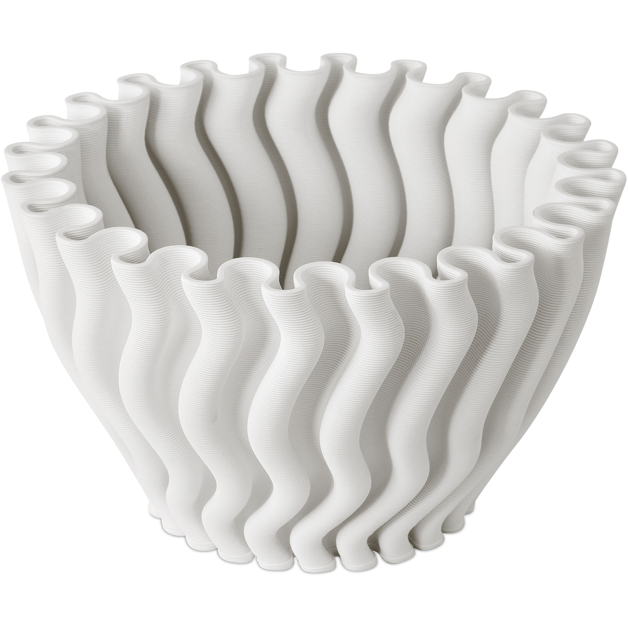 Ripple 10.25 X 6.25 inch Vase