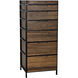 Seoul 26 X 24 inch Dark Walnut Consoles, Tallboy