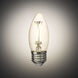 Branded Lamps LED T - Torpedo M - E-26 Medium 5 watt 120 2700K Light Bulb
