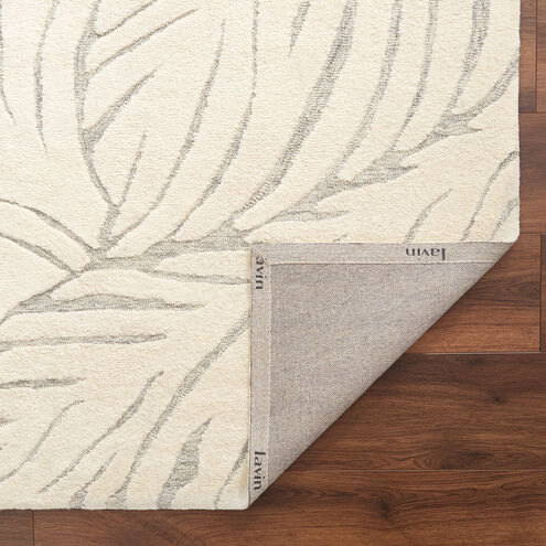 Mitra 90 X 63 inch Light Grey Rug in 5 x 7