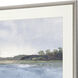 Waterside Collection Blue Framed Art
