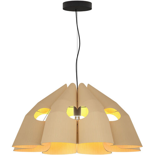 Victoria 29.5 inch Ash Pendant Ceiling Light in Ash/Ash