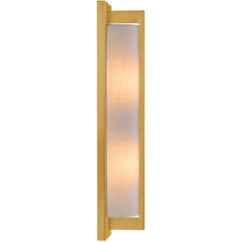 Carver 2 Light 4.5 inch Warm Brass ADA Wall Sconce Wall Light