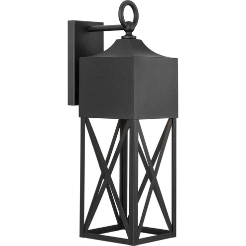 Birkdale 1 Light 23 inch Textured Black Outdoor Wall Lantern