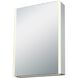 Glow 27.6 X 19.7 inch Mirror with Brushed Aluminum Wall Mirror Cabinet