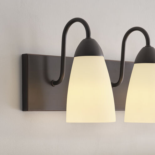 Seville 3 Light 21 inch Bronze Wall Bath Fixture Wall Light