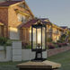 Windsor 1 Light 18 inch Black Outdoor Lantern Head