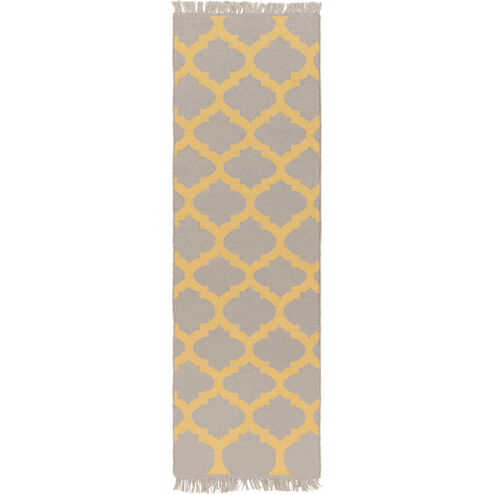 Lagoon 36 X 24 inch Bright Yellow, Light Gray Rug