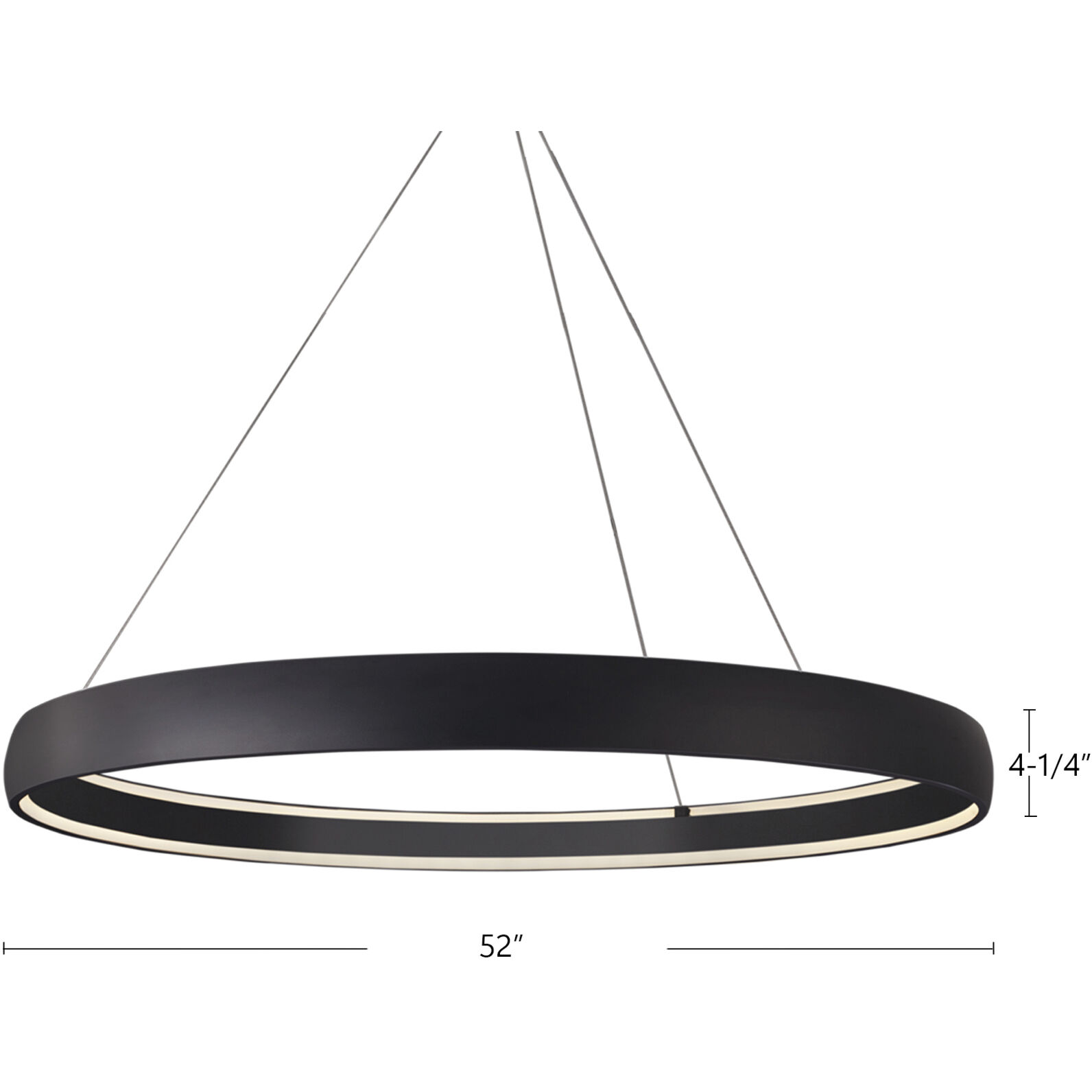 Halo Pendant Ceiling Light in Black