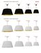 Brynn 1 Light 32 inch Aged Brass Pendant Ceiling Light in White/Gold Jewel Tone