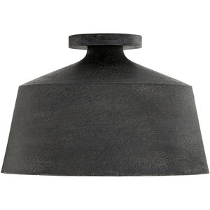 Quarry 1 Light 14 inch Quarry Semi-Flush Ceiling Light