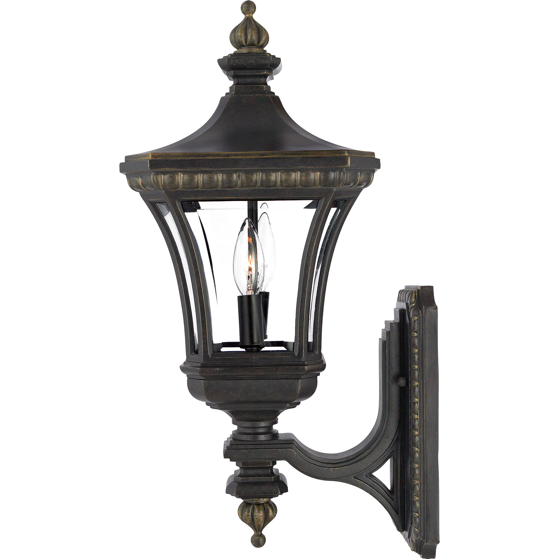 Devon 2 Light 21 inch Imperial Bronze Outdoor Wall Lantern