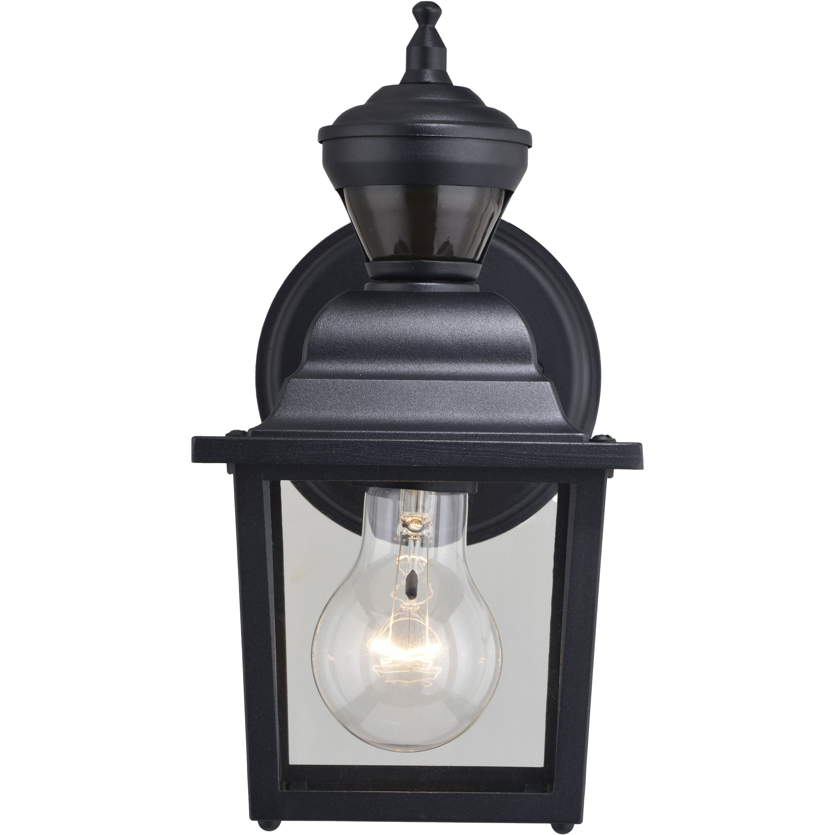 Bedford Textured Black Outdoor Motion Sensor