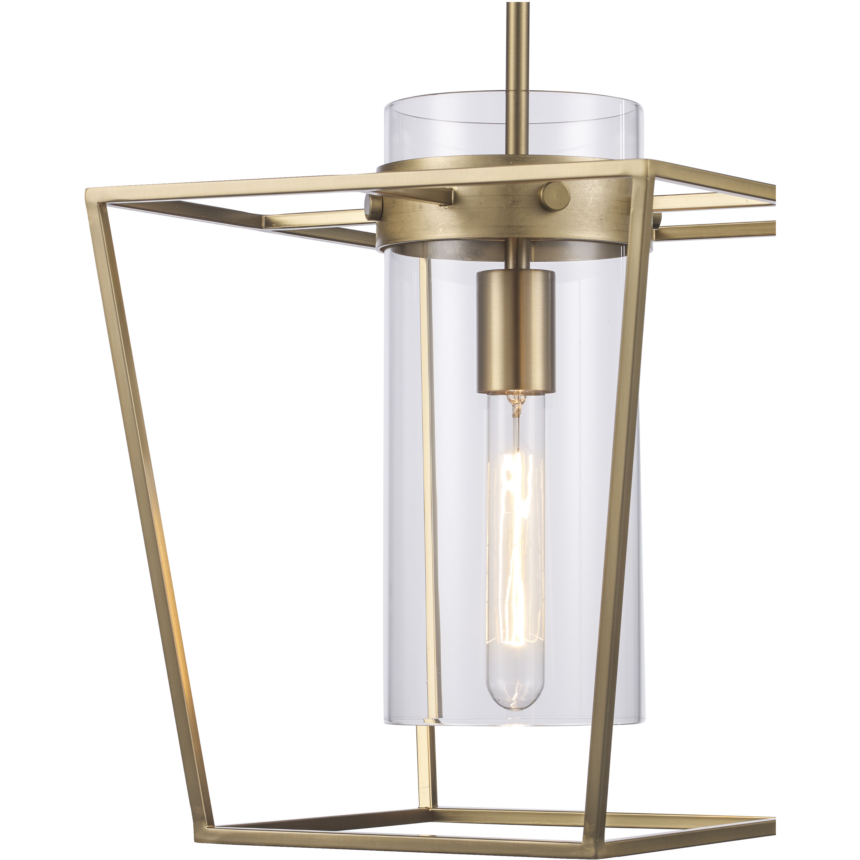 Nova 1 Light 12 inch Antique Gold Mini Pendant Ceiling Light