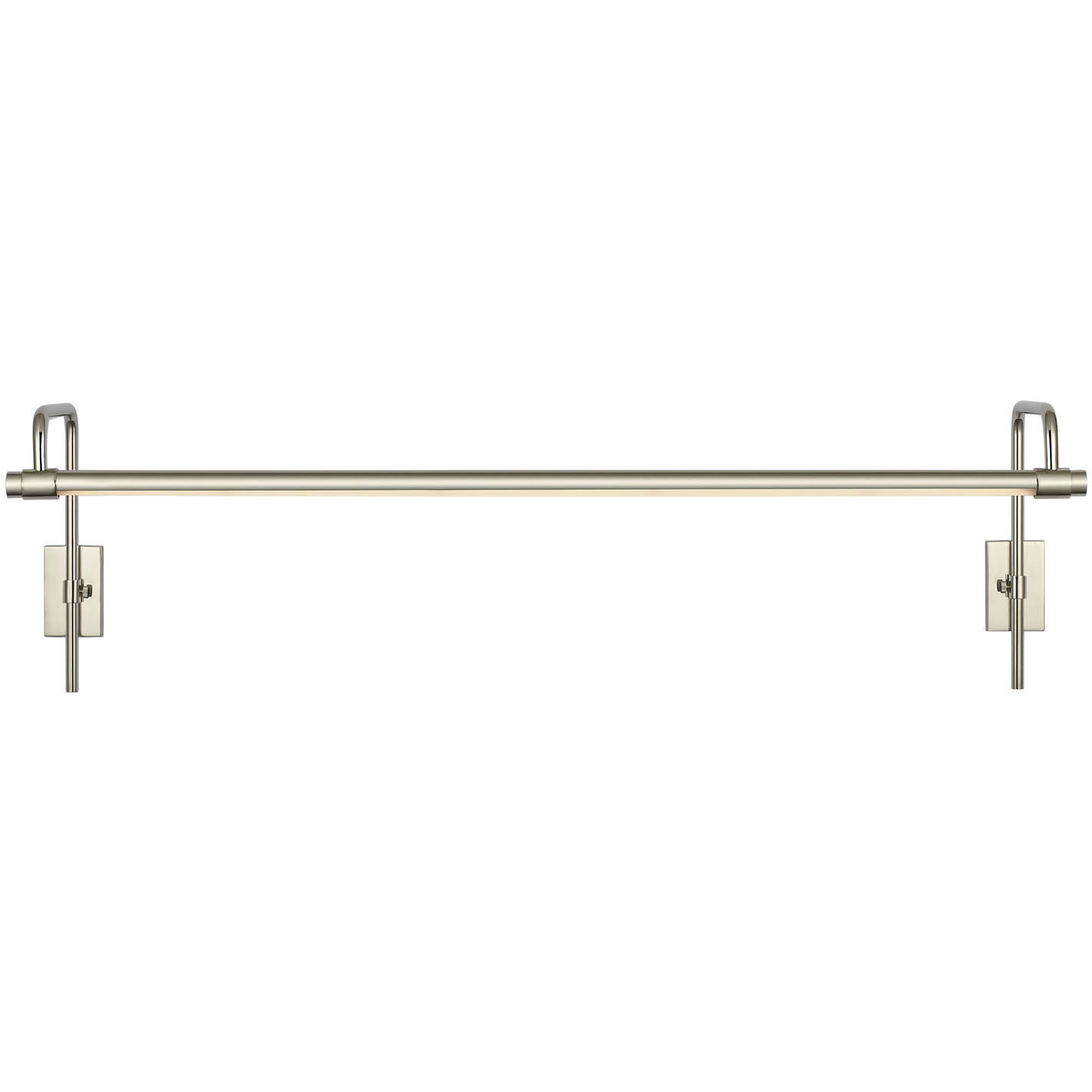 Thomas O'Brien Kidd 20 watt 30 inch Polished Nickel Frame Mount Picture Light Wall Light